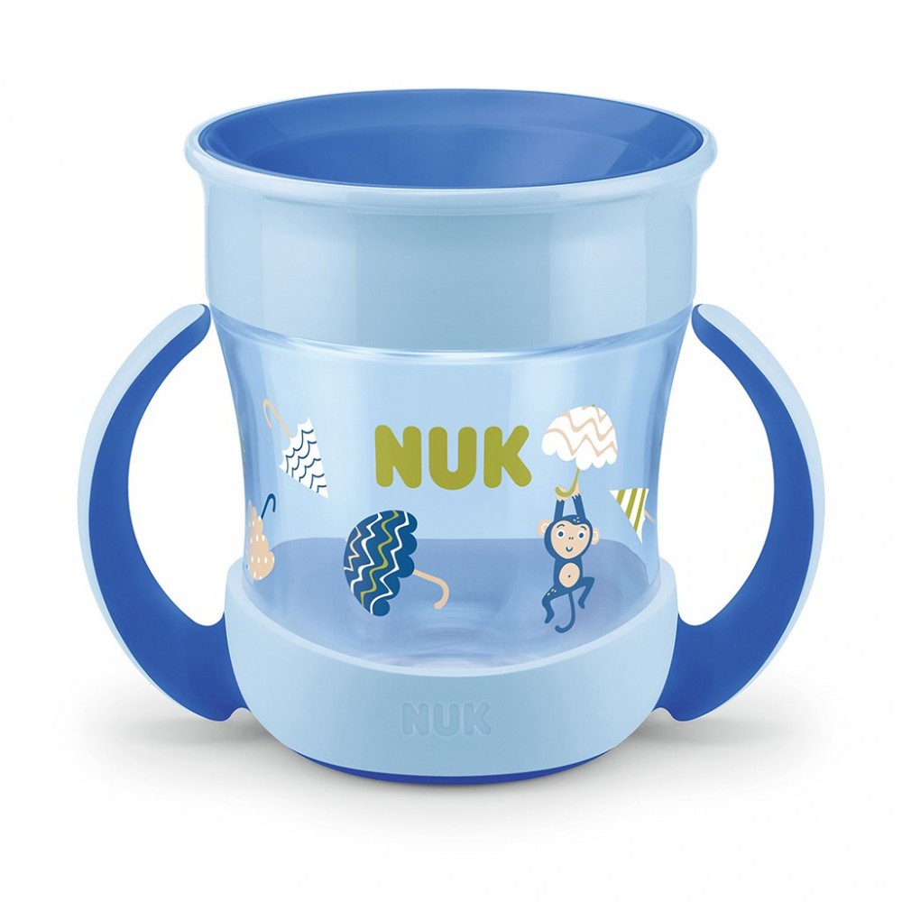 Copo Mini Magic Cup 360º 160ml +6m Azul Nuk