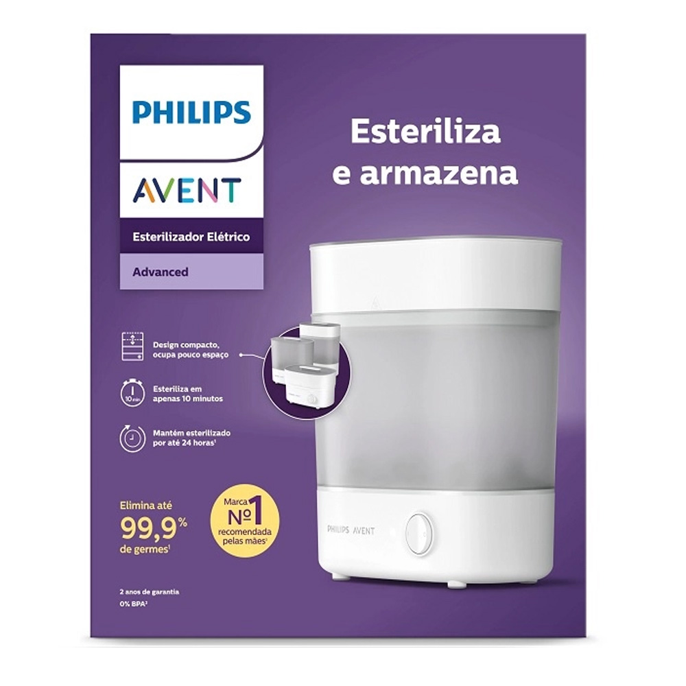 Esterilizador Elétrico Para Mamadeiras 110v Philips Avent