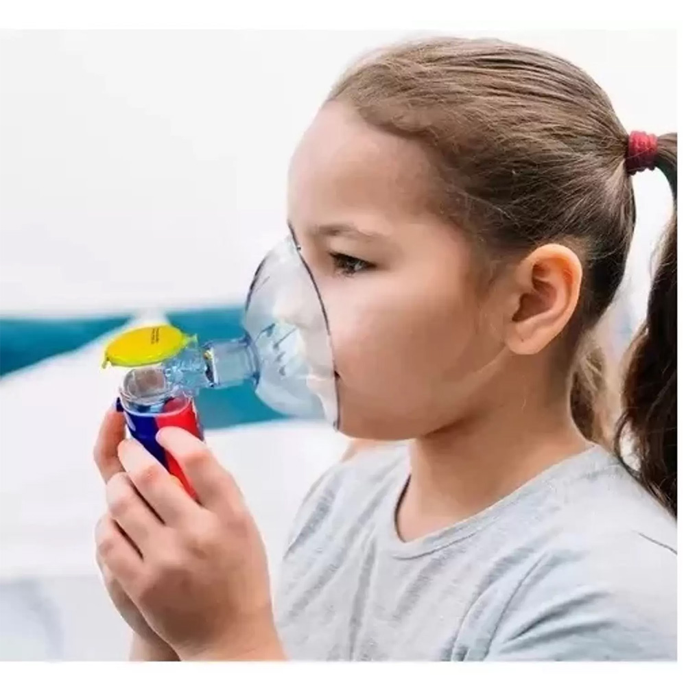 Inalador Nebulizador Portátil Air Mesh Kids Vermelho Medicate