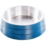 Comedouro Aluminio Pesado Mini Azul Para Cães NFPet