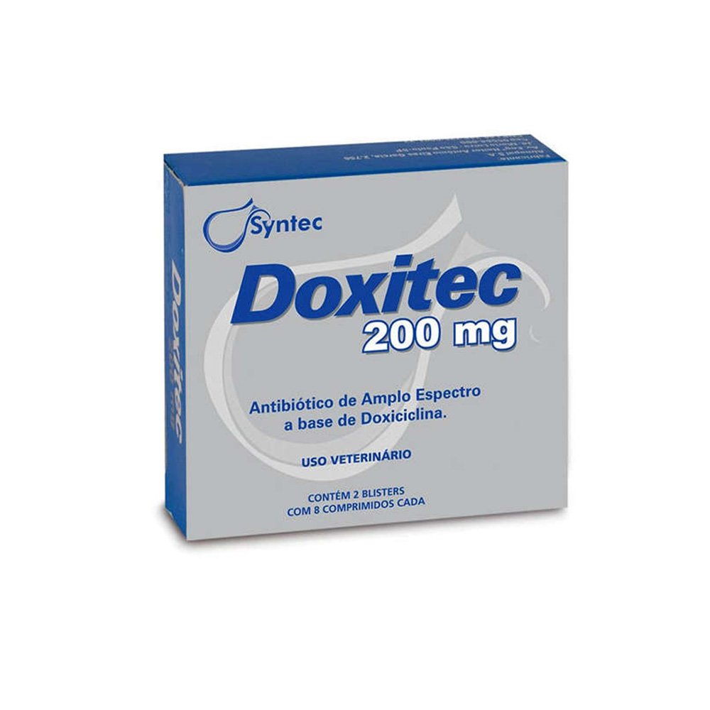 Doxitec Syntec 200mg 16 Comprimidos 