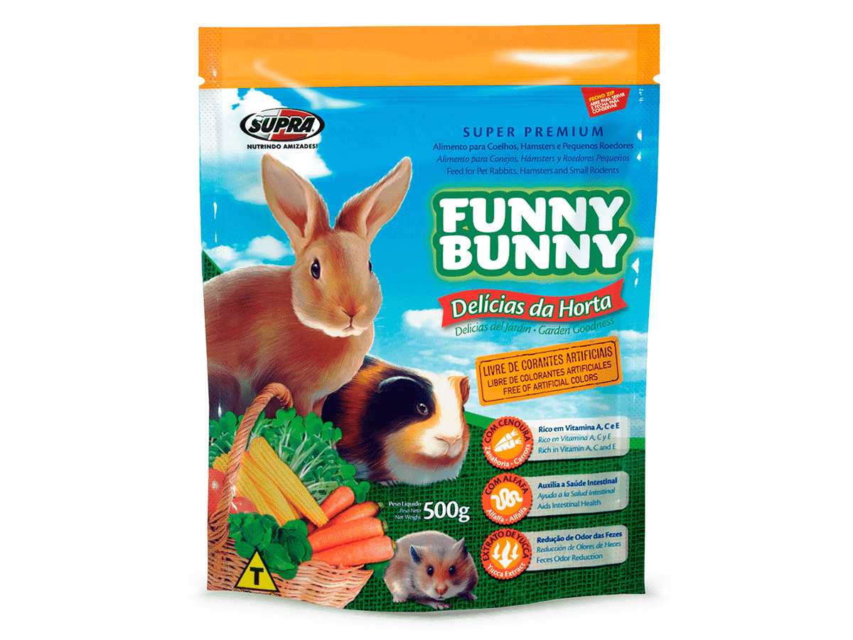 Kit 2 Funny Bunny 1,8kg Promocao
