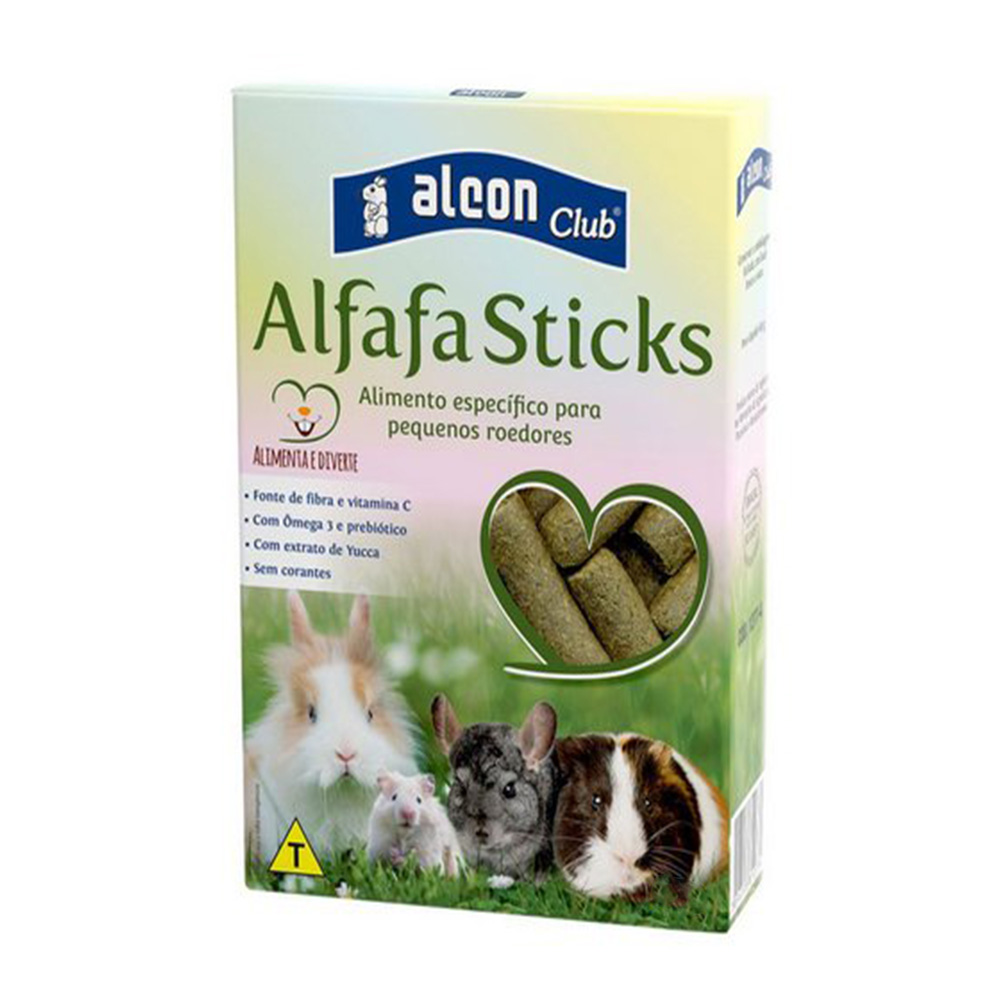 Ração Alcon Club Alfafa Sticks 500g