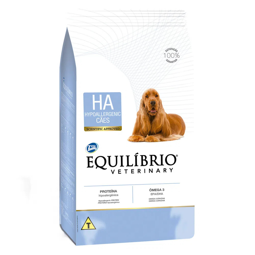 Ração Equilíbrio Veterinário Cães Hipoalergênico 2kg