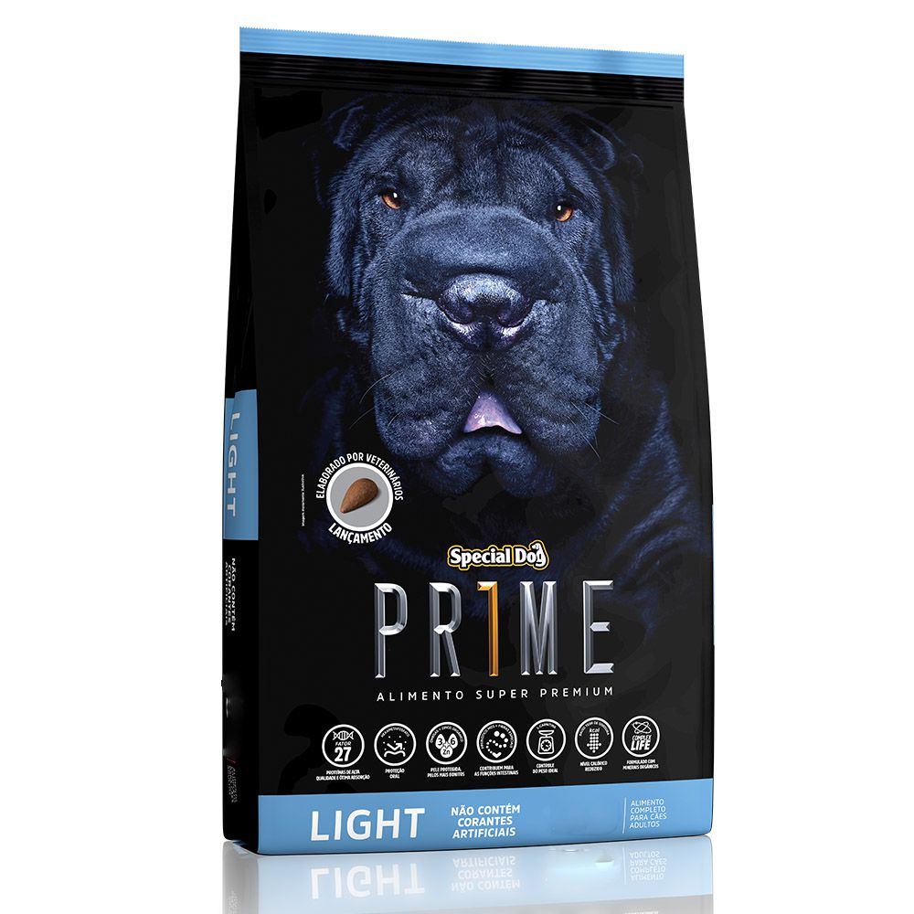 Ração Special Dog Prime Light Para Cães Adultos 15kg