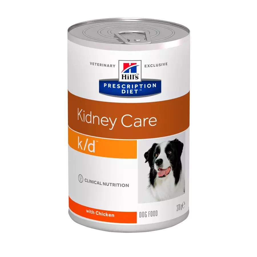 Ração Úmida Hills Prescription Diet K/D Cuidado Renal Para Cães Adultos Com Doença Renal - 370g