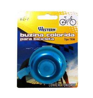 Buzina Colorida Para Bicicleta Bike Tipo Trim Western