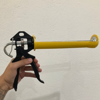 Pistola Aplicador Para Silicone Tramontina Amarelo/preto