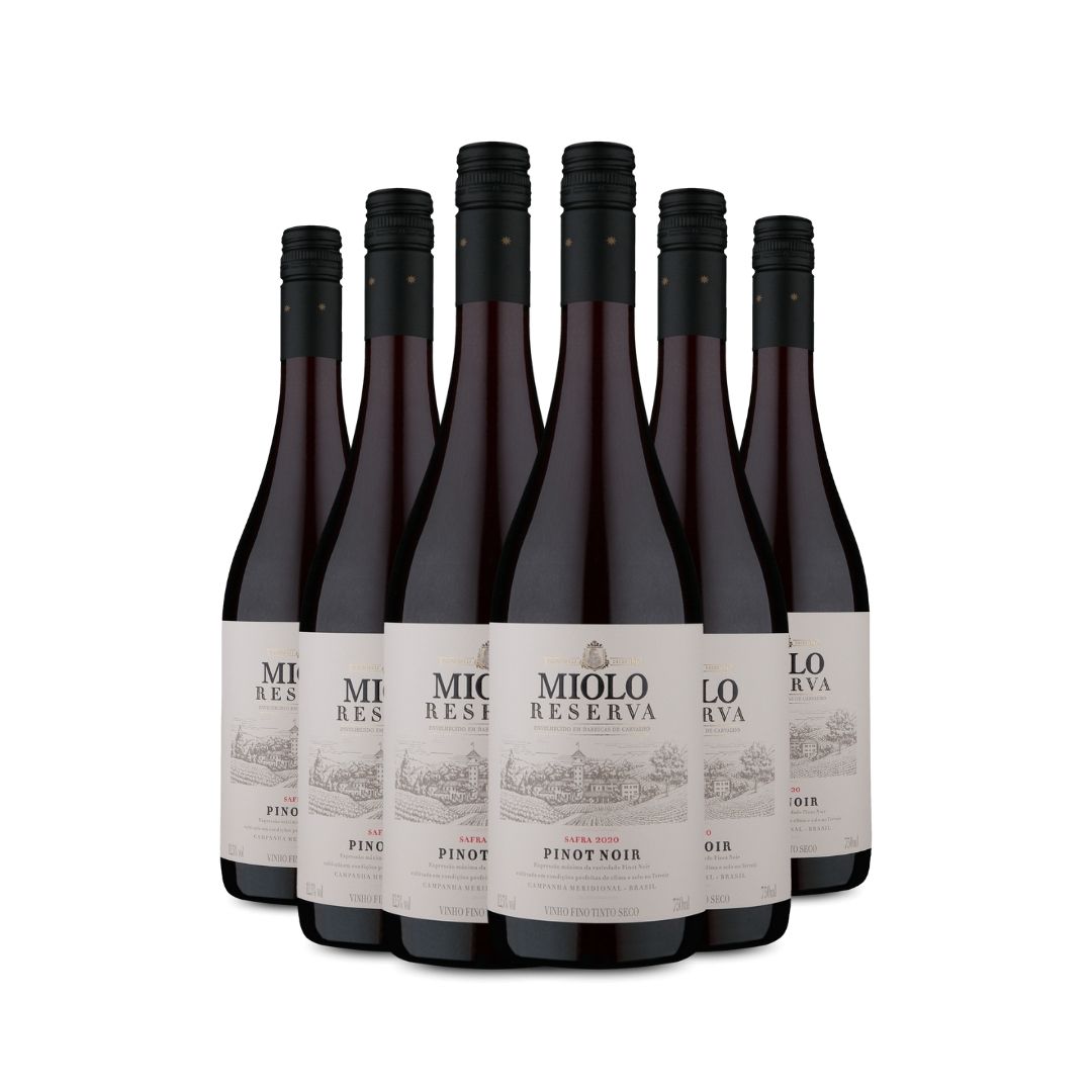 Box Miolo Reserva Vinho Pinot Noir 2020 750 ml
