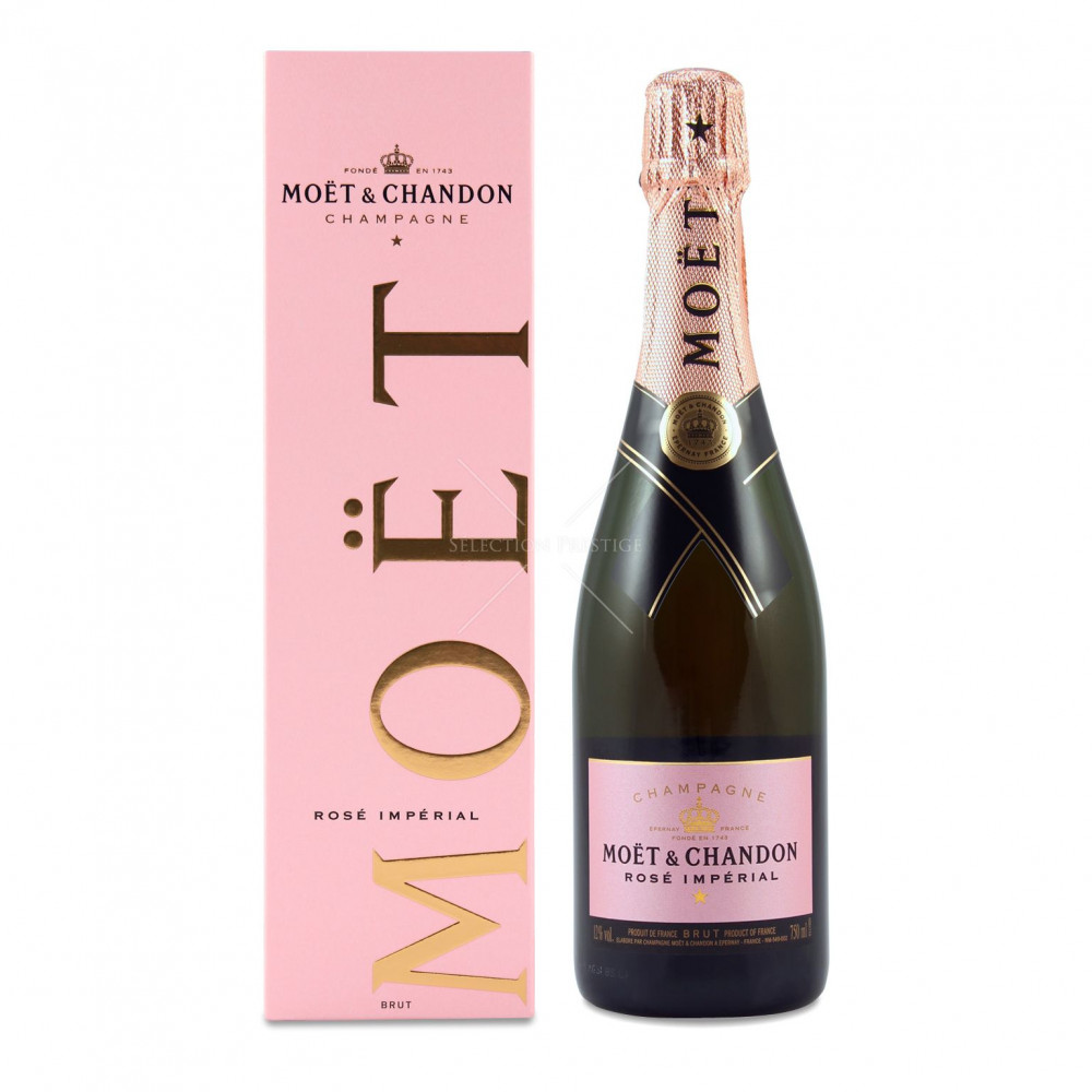 Moët & Chandon Imperial Champagne Rosé 750 ml Com Cartucho