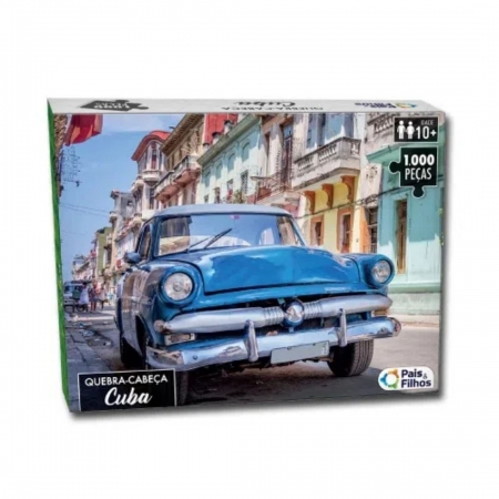 Quebra-Cabeça 1000 Peças Cuba Premium