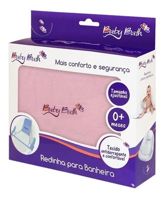Redinha Banheira Rosa Baby Bath