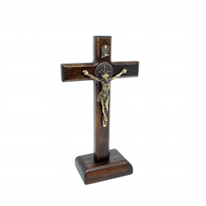 Crucifixo de Libertação de mesa 12 cm