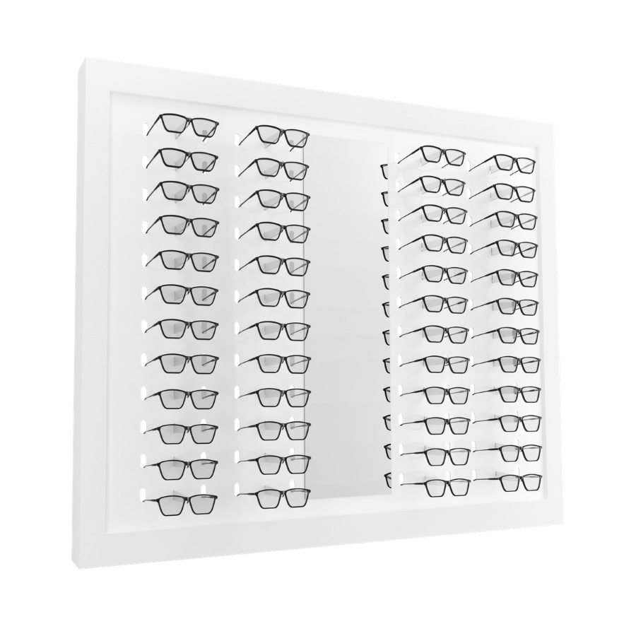 ME152 - Expositor De Parede Para 48 Óculos