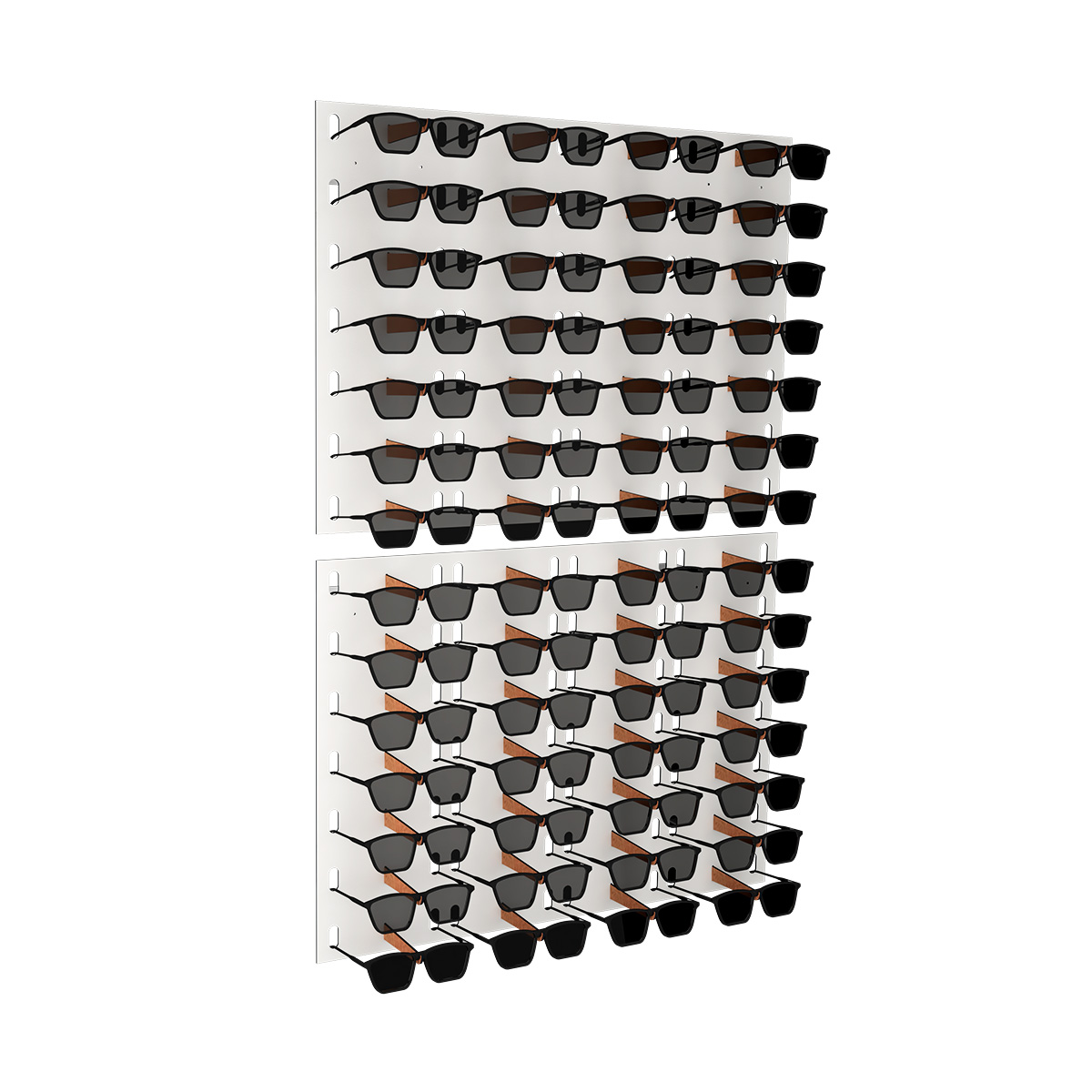 ME284 - Expositor De Parede Para 56 Óculos