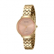 Relógio Feminino Mondaine 53718LPMGDE1 35mm Aço Dourado