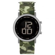 Relógio Unissex Mormaii Digital Vibe MOBJT003AD/2V 43mm Silicone Camuflado Militar