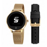 Relógio Unissex Seculus Smartwatch 79003LPSVDA2 43mm Aço Dourado