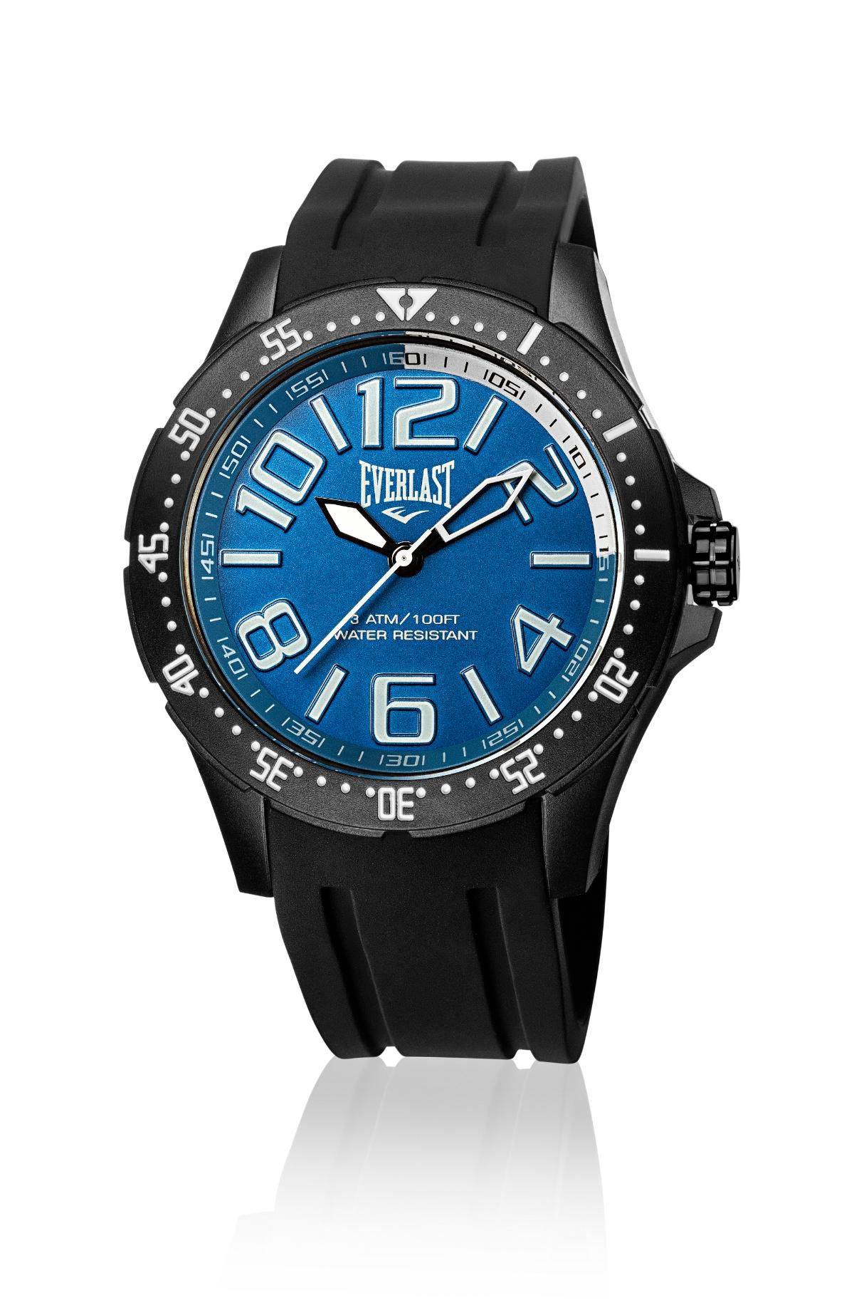 Relógio Masculino Everlast Esporte E674 49mm Silicone Preto