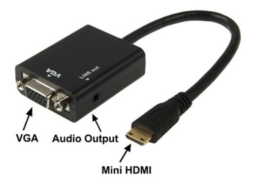 ADAPTADOR VGA/Mini HDMI