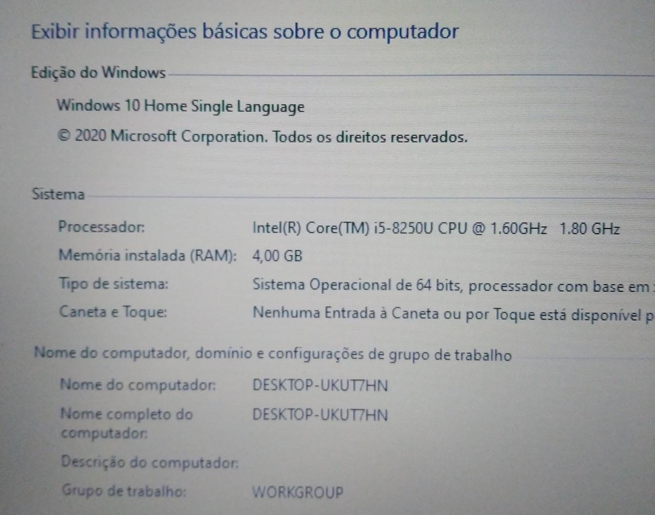 Notebook Lenovo Ideapad 330 I5 / 4gb Ram  / 1tb Hd