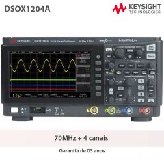 DSOX1204A - Osciloscópio Digital 70mhz, 4 Canais