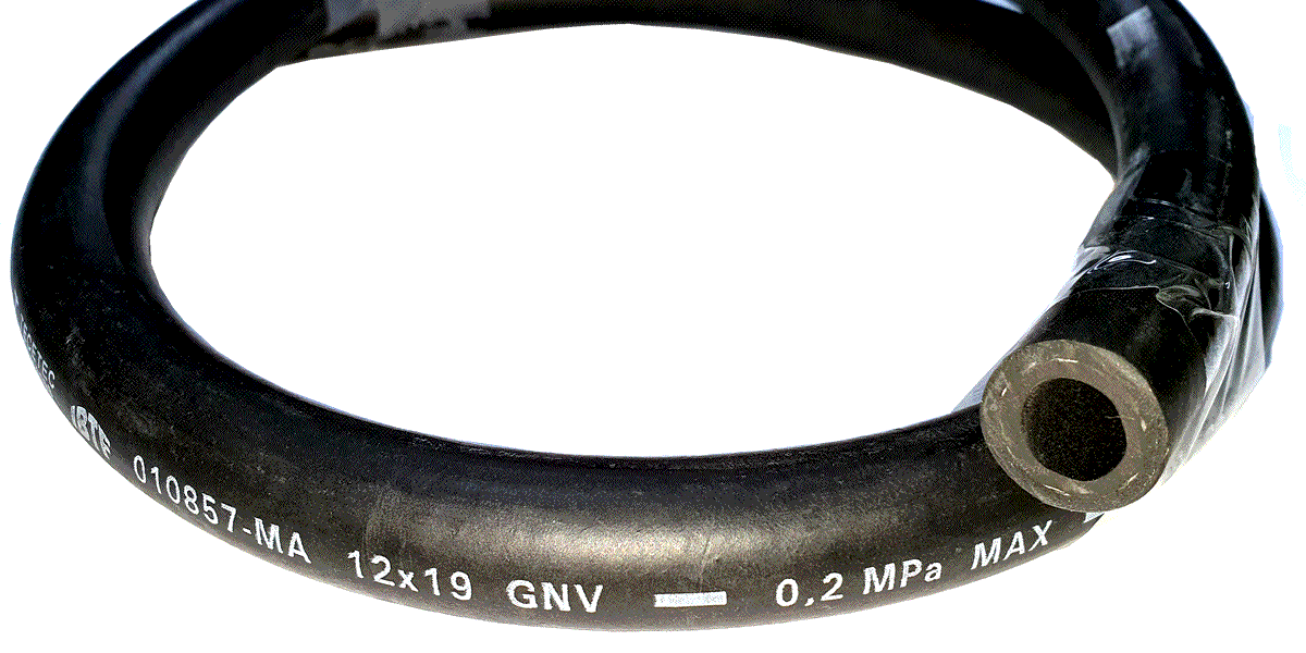 Mangueira 12x19mm GNV Alta Pressão INMETRO Kit Gás 5ª ou 6ª geração