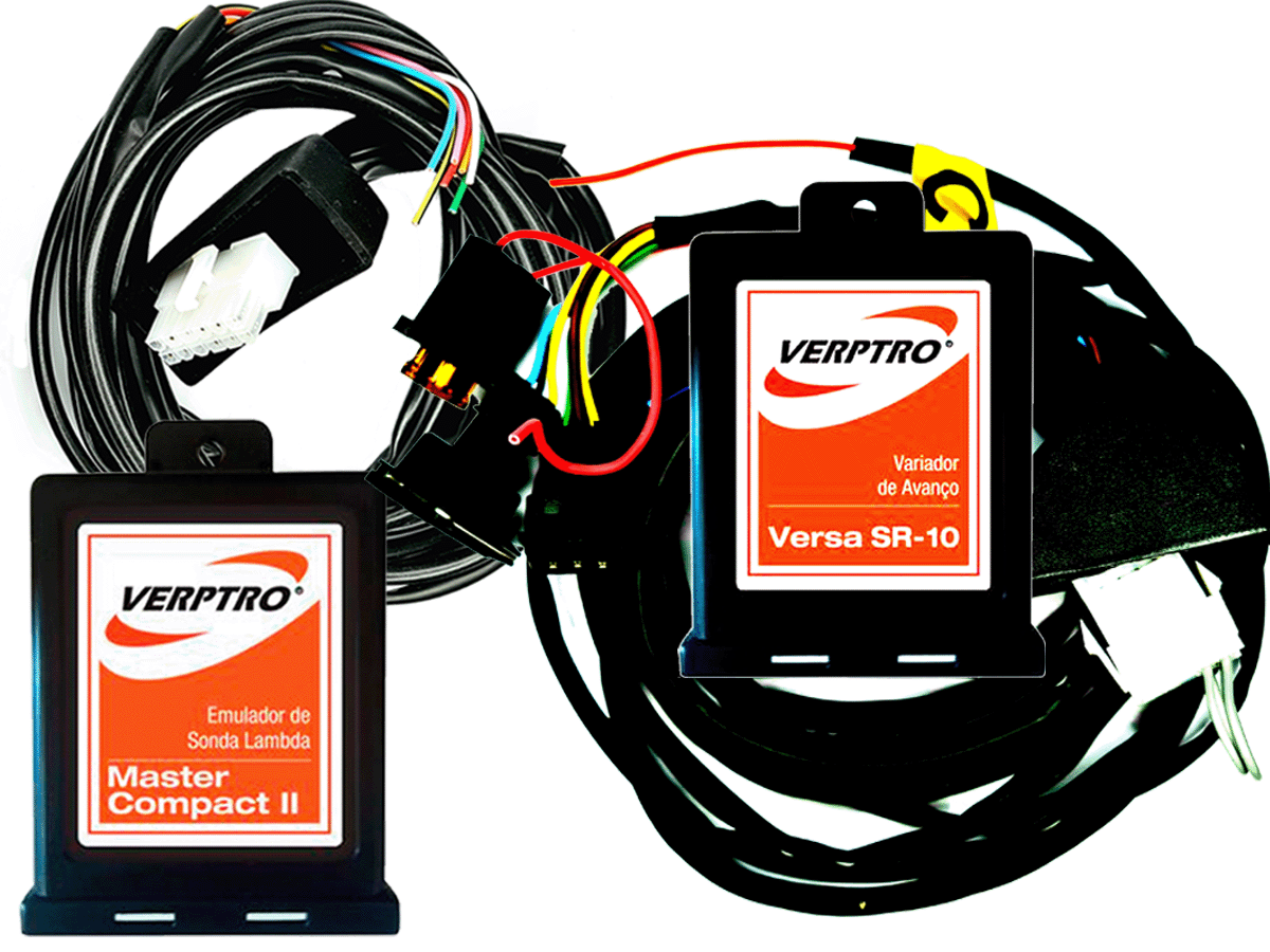Simulador de 2 Sondas e Flex Verptro Master Compact II e Variador de Avanço SR10