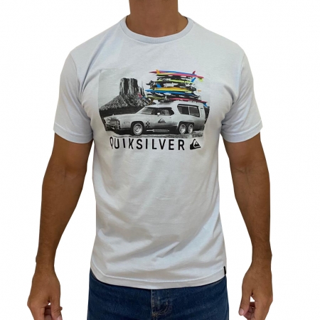 Camiseta Quiksilver Slim Fit On The Road
