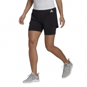 Shorts Adidas 2 em 1 Primeblue Designed to Move Feminino