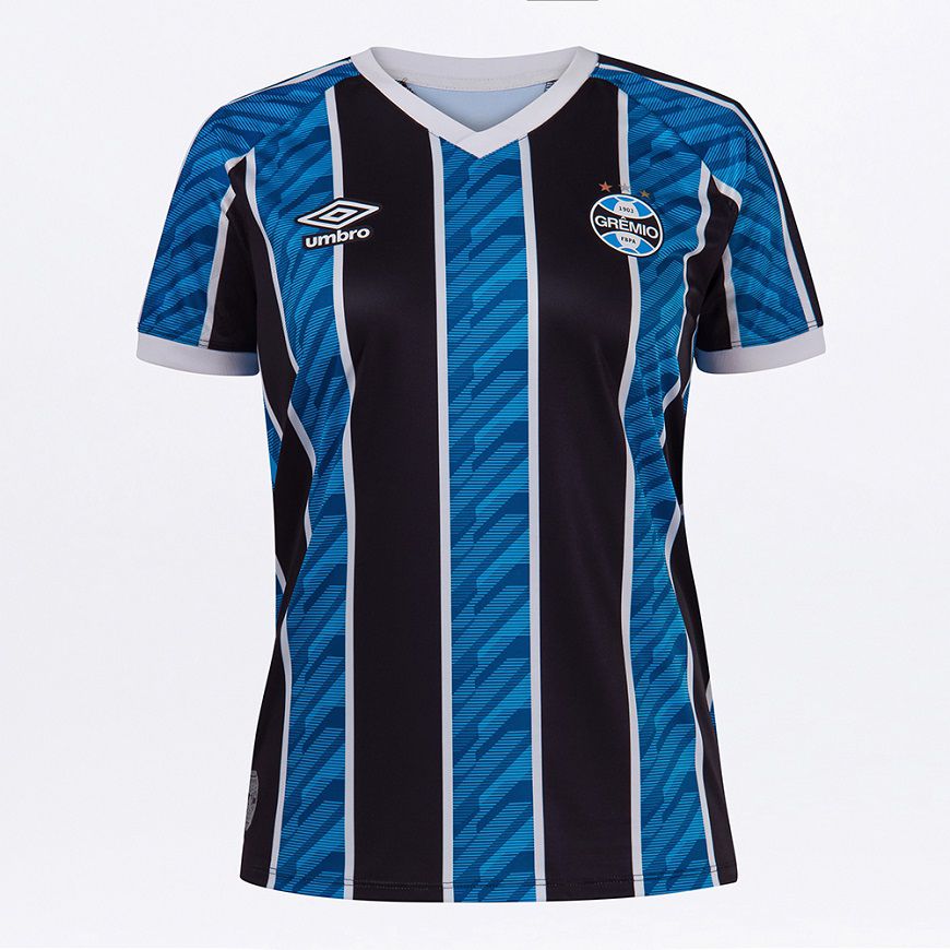 Camisa Umbro Grêmio Oficial I 2020 Torcedora Feminina