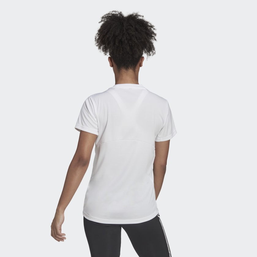 Camiseta Adidas Logo Sport Designed to Move Feminina