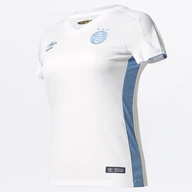 Camiseta Umbro Grêmio Oficial II 2019 Feminina