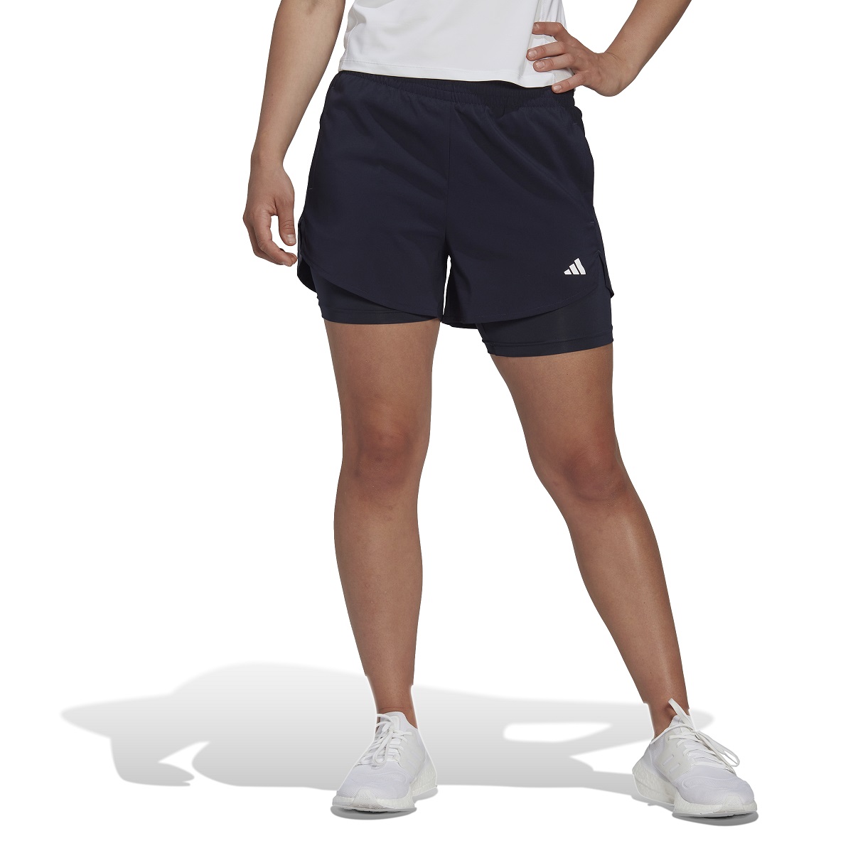 Shorts Adidas 2in1 Made for Training Minimal Feminino