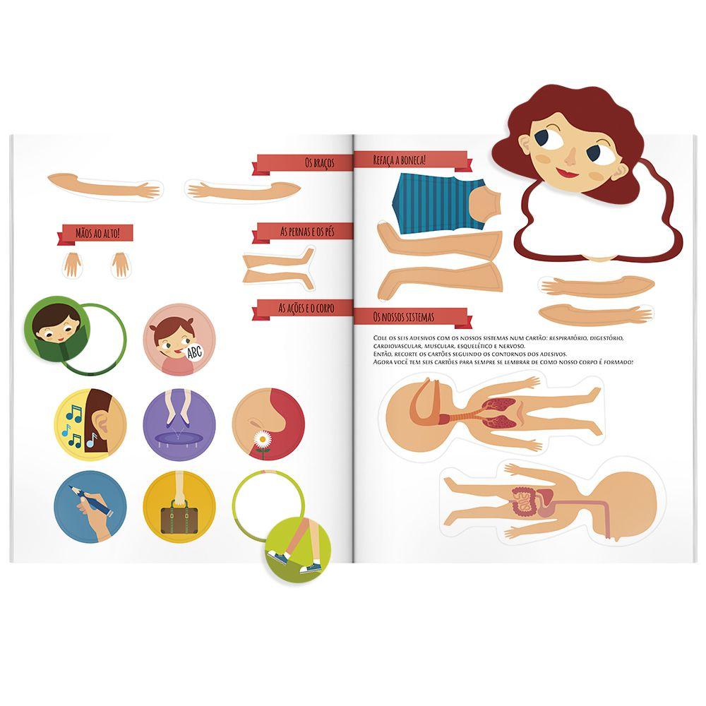 Escolinha Montessori: Meu primeiro livro de atividades - Meu corpo