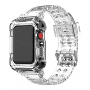 Pulseira Capa Armadura V2 compatível com Apple Watch 40mm Series 4, 5, 6 e SE (Transparente)