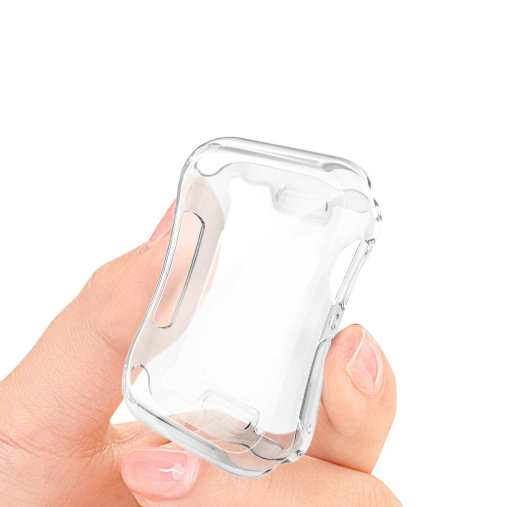 Bumper Case - Capa Protetora de TPU para Apple Watch 4 e 5 44mm - Transparente