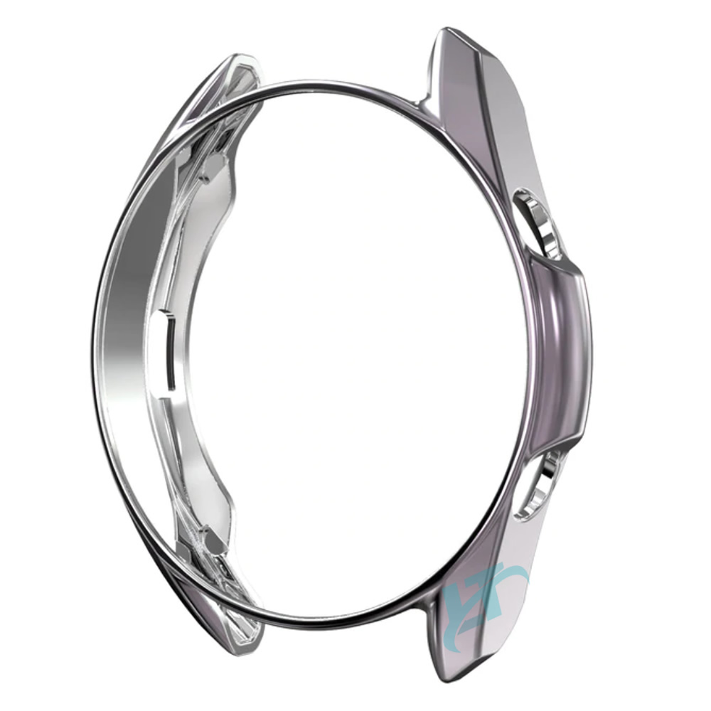 KIT Pulseira + Capa Protetora Bumper compatível com Galaxy Watch 3 45mm (CINZA)