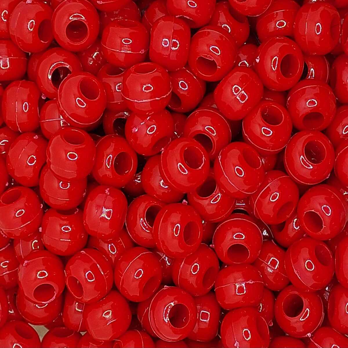 Missangão Tererê - Vermelho - 10mm - 500g