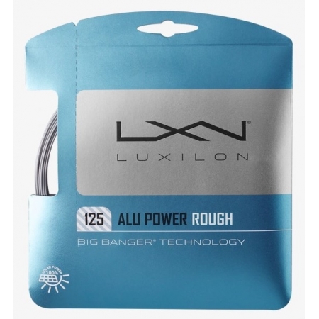 Corda Luxilon Alu Power Rough 1.25  Cinza - Set Individual