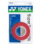 Overgrip Yonex Super Grap c/ 3 unidades - Vermelho