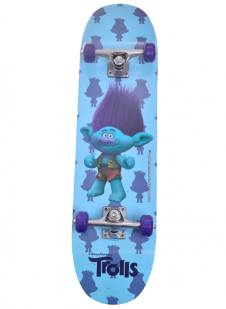 Skateboard Trolls Happy - Azul