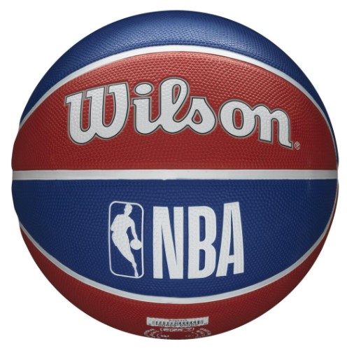 Bola de Basquete Wilson NBA Team Tribute Clippers  - Azul/Vermelho  - REAL ESPORTE