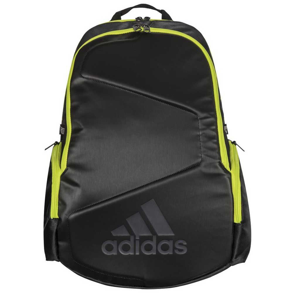 Mochila Adidas Backpack Pro Tour Preta e Verde - REAL ESPORTE