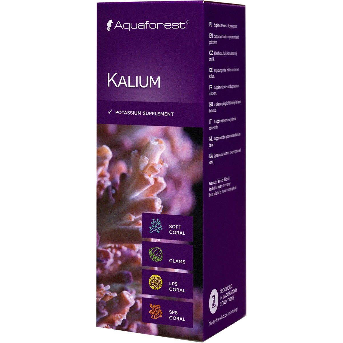 Aquaforest Kalium 10ml Suplemento Concentrado de Potássio