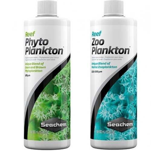 Kit Seachem Phytoplankton e Zooplankton de 250ml
