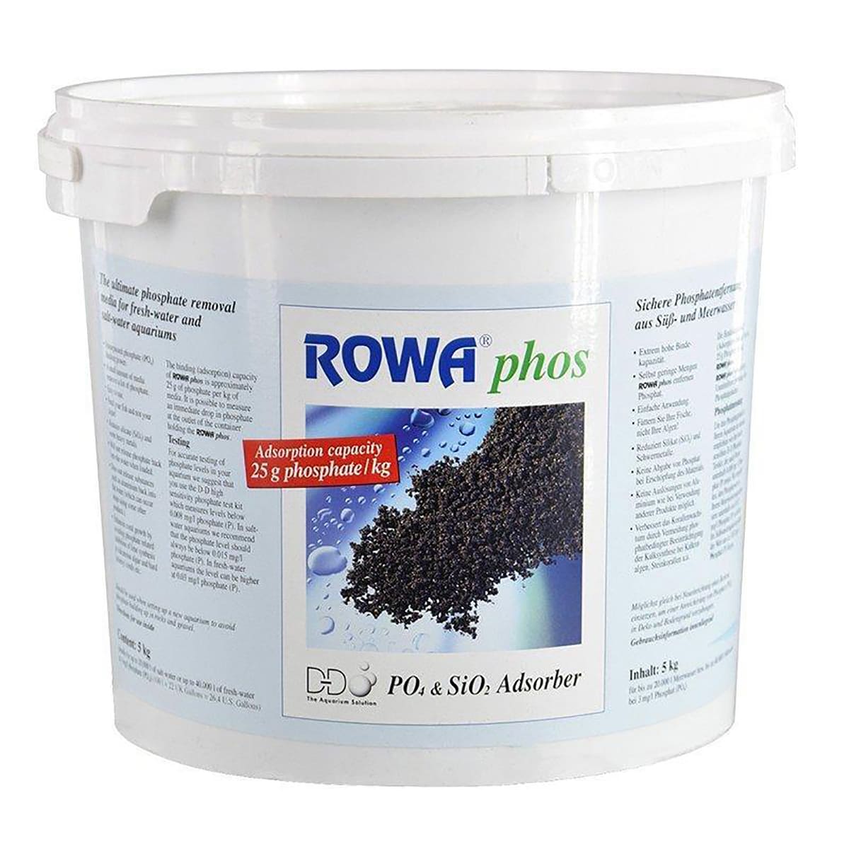 Removedor de Fosfato e Silicato ROWA PHOS 5KG - Balde