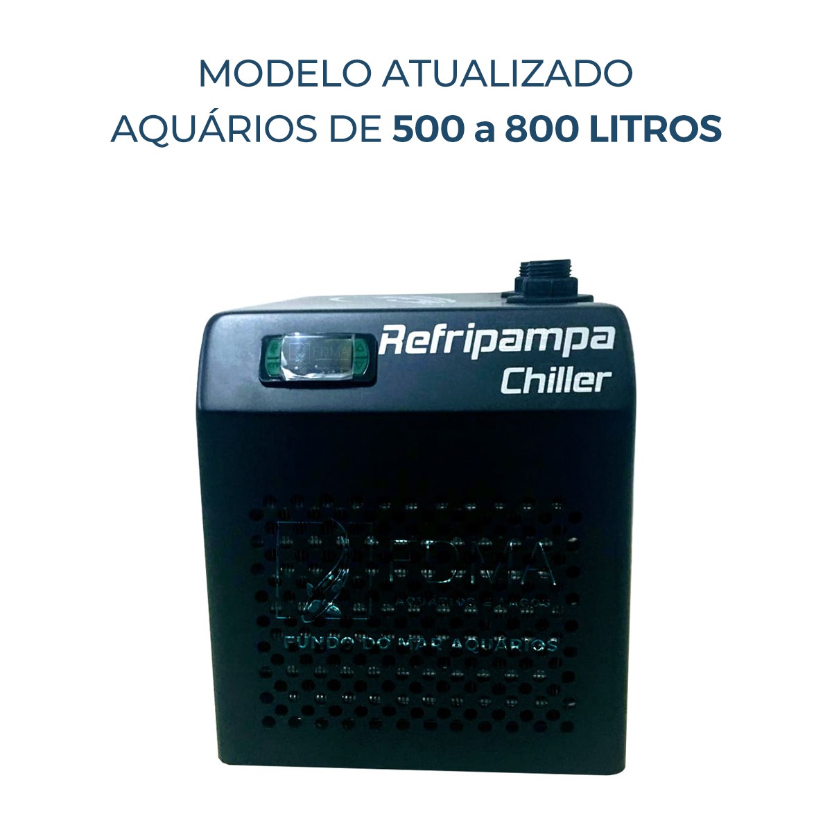 Resfriador Chiller Refripampa 1/4+ Hp RF800 - Aquários 800L