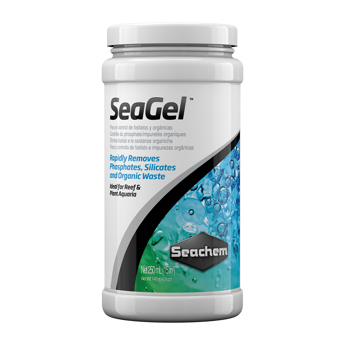 Seachem Seagel 250ml Remove Fosfato e Silicato
