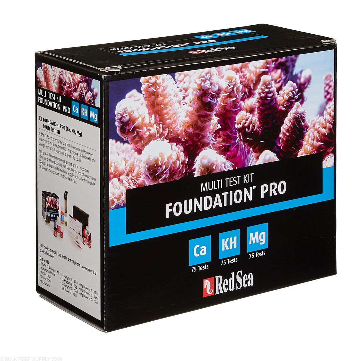 Kit Teste Red Sea Reef Foundation Pro (ca/alk/mg)